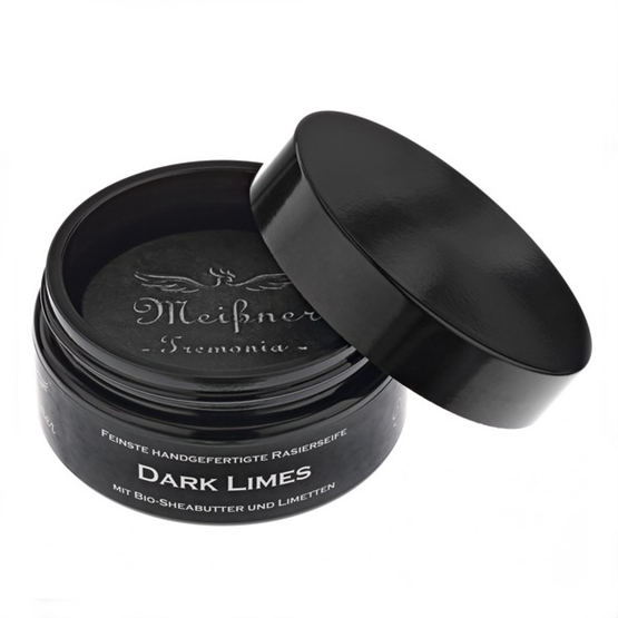 Meißner Rasierseife 'Dark Limes' Tiegel 75g