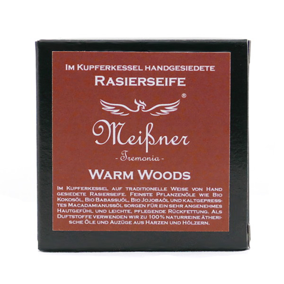 Meißner Rasierseife 'Warm Woods' Nachf. 65g