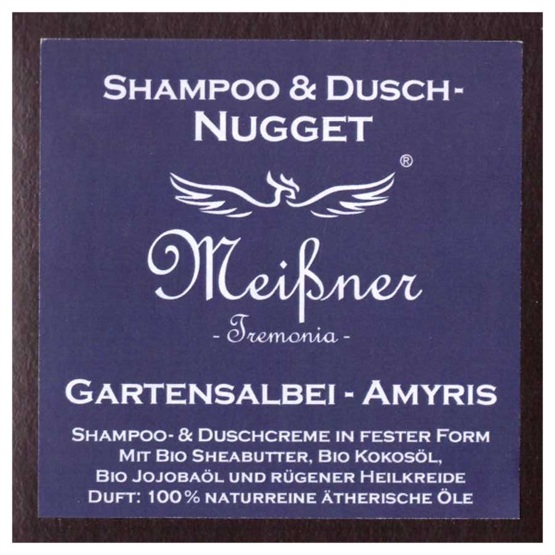 Meißner Duschnuggets 'Gartensalbei - Amyris' 95g
