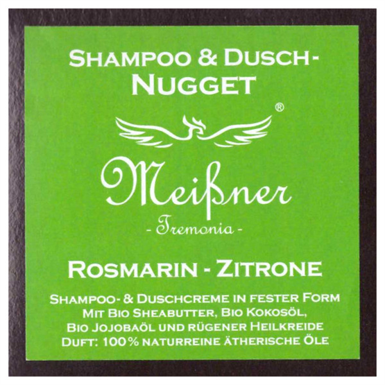 Meißner Duschnuggets 'Rosmarin - Zitrone' 95g