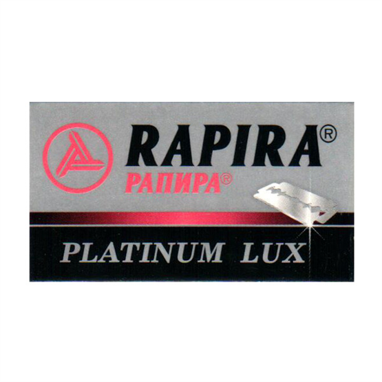Rasierklingen RAPIRA Platinum Lux - 5 Klingen