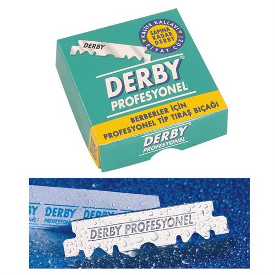 Rasierklingen DERBY PROFESYONEL 100 halbe Klingen