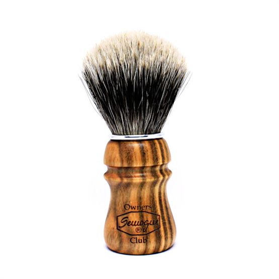Semogue Owners Club Rasierpinsel Dachs Kirsche