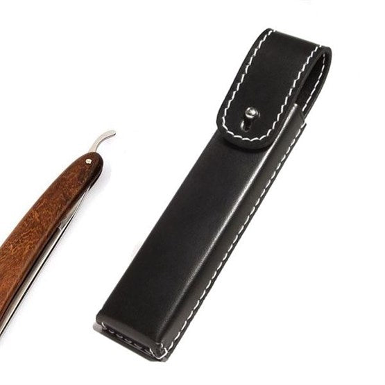 G+F Rasiermesser-Etui aus Rindleder, für 1 Messer