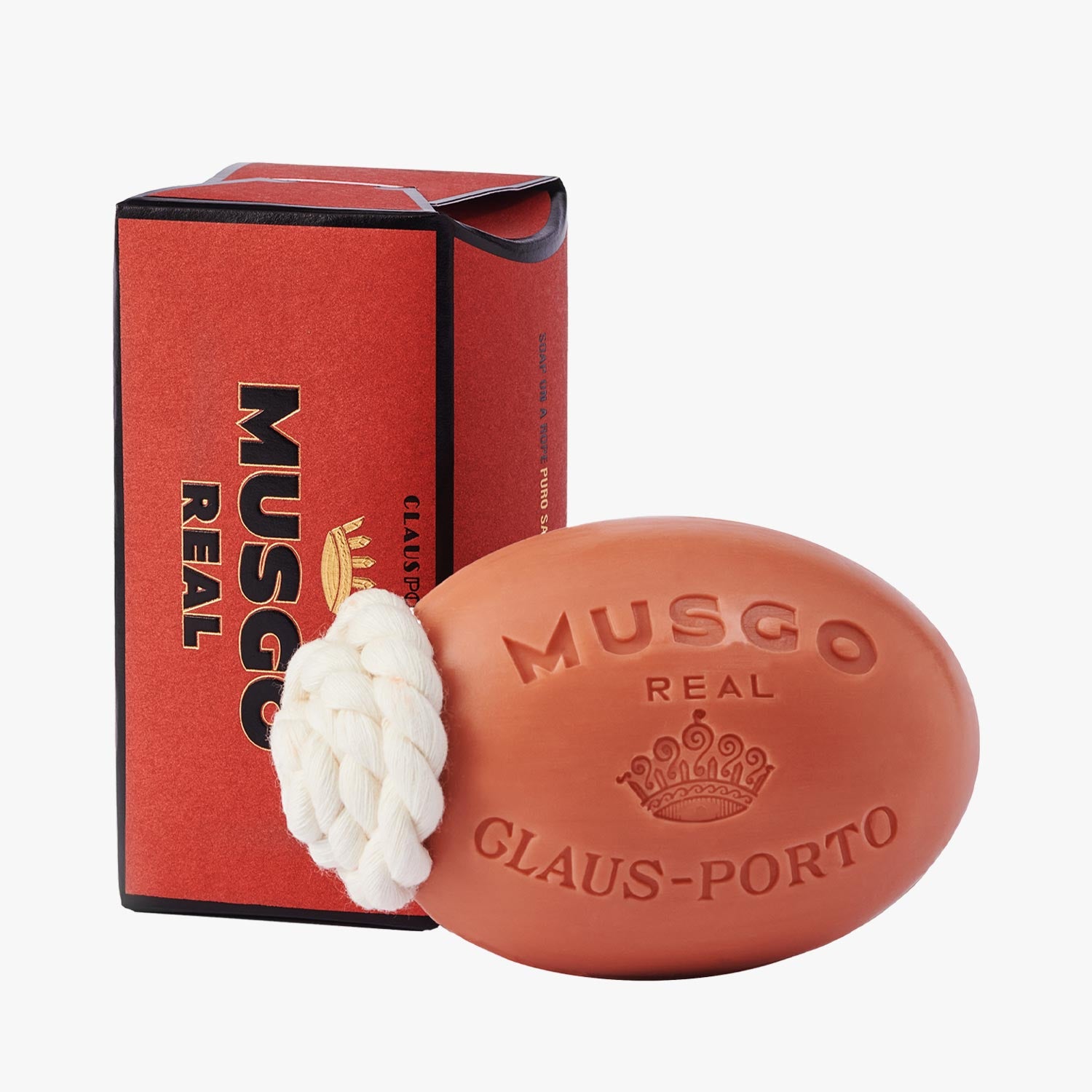 MUSGO REAL Körperseife am Seil Puro Sangue 190g in hochwertiger Box