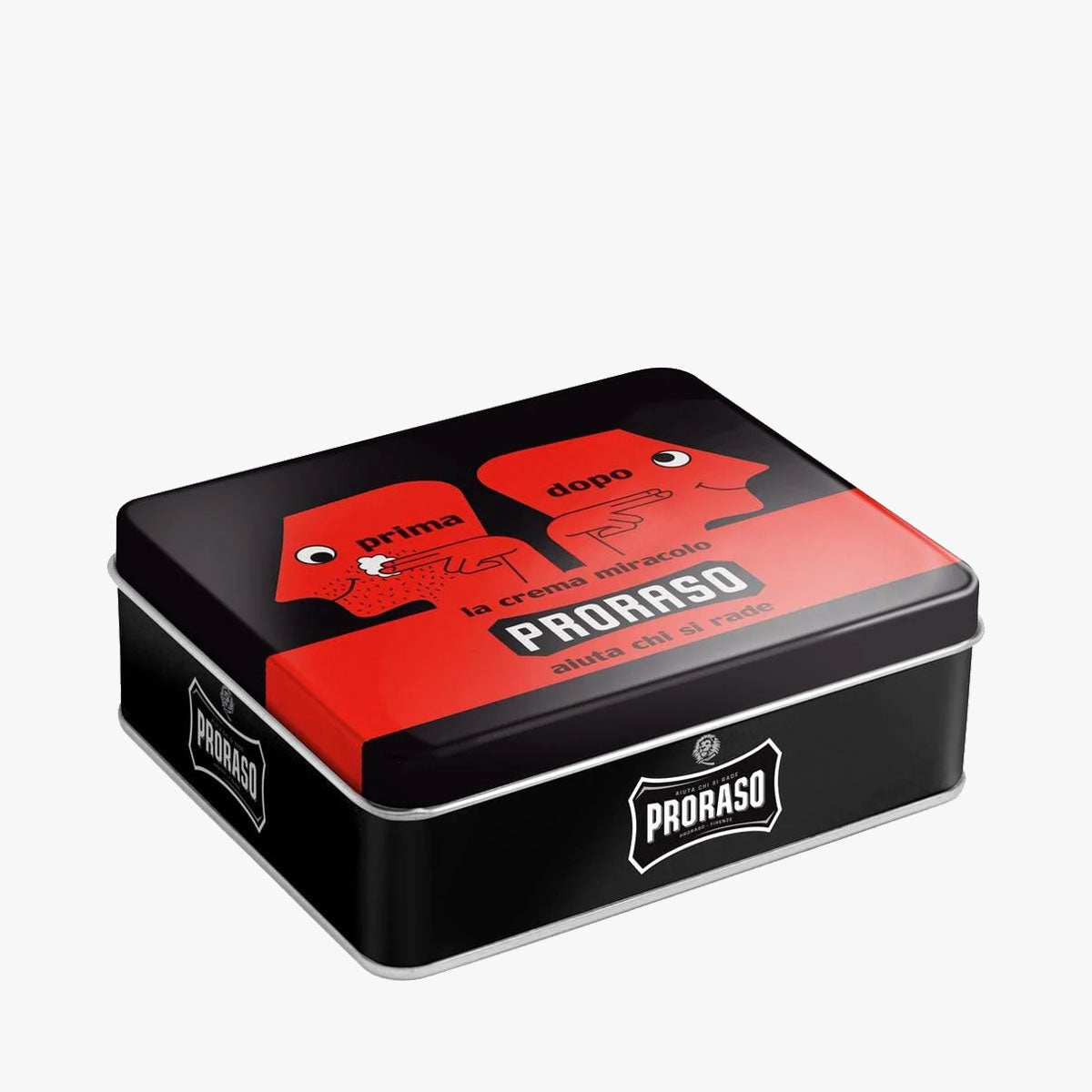 PRORASO Geschenkset Red Nourish, Vintage Selection Primadopo X3, Detailansicht Box