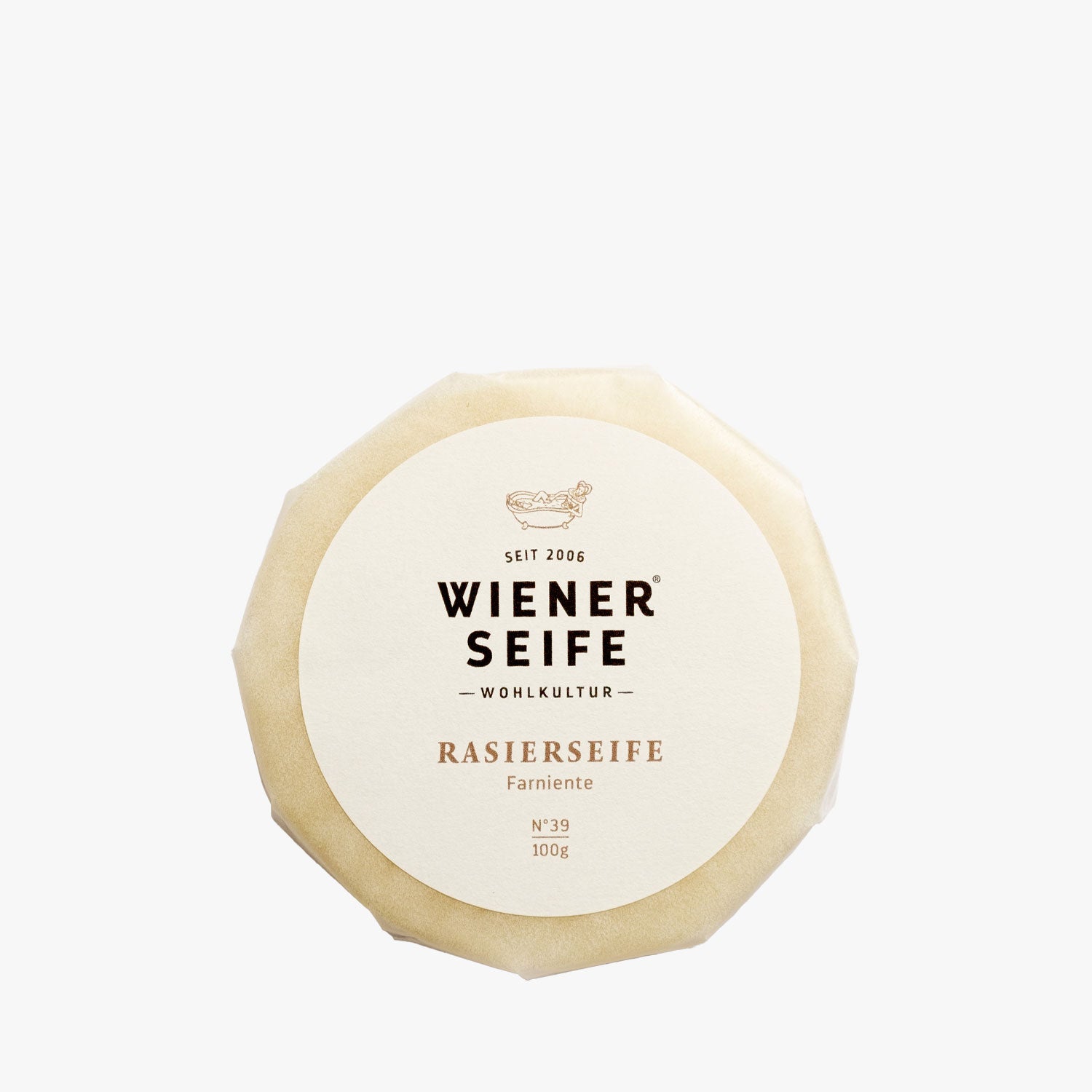 WIENER SEIFE Rasierseife Farniente Nachfüllstück 100g