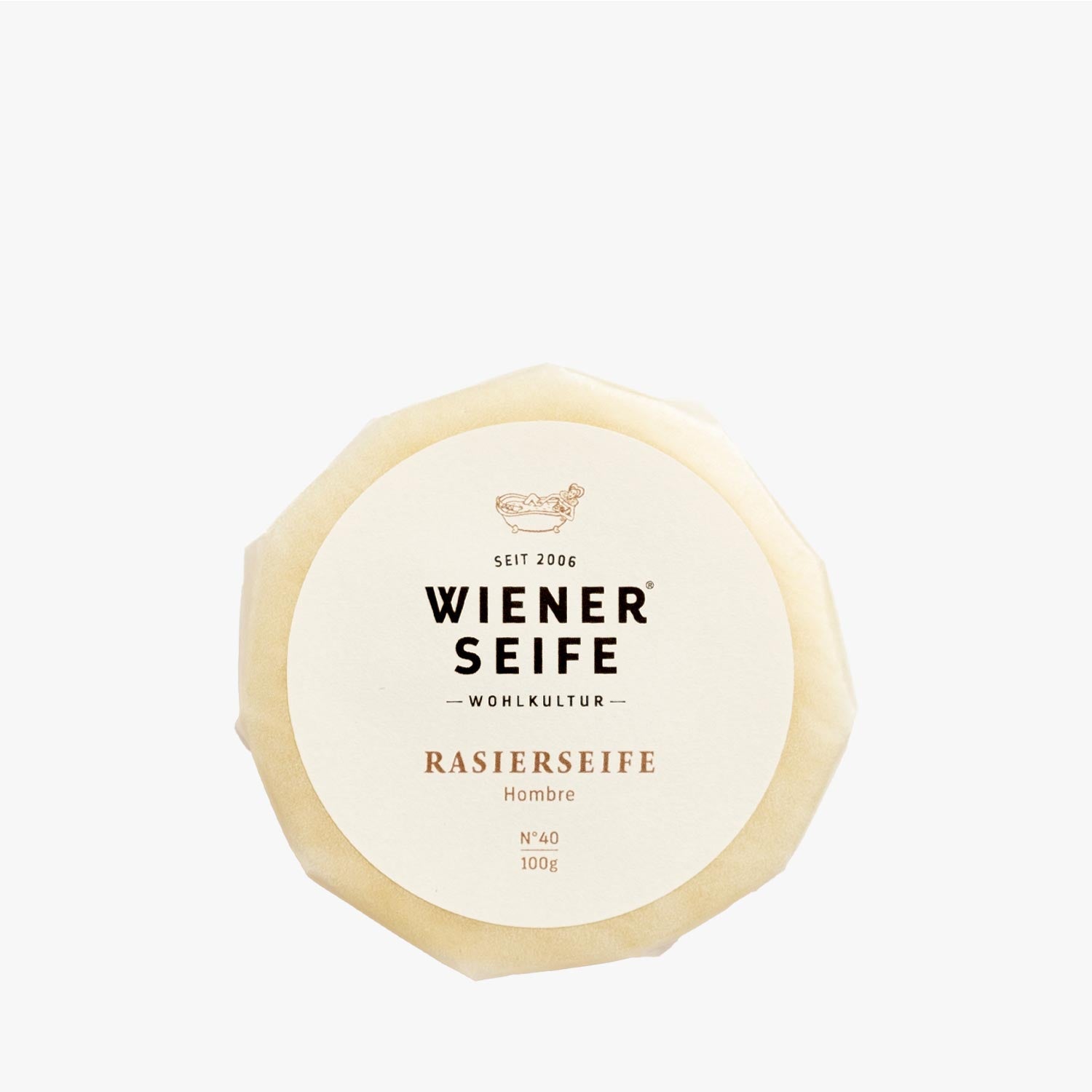 WIENER SEIFE Rasierseife Hombre Nachfüllstück 100g